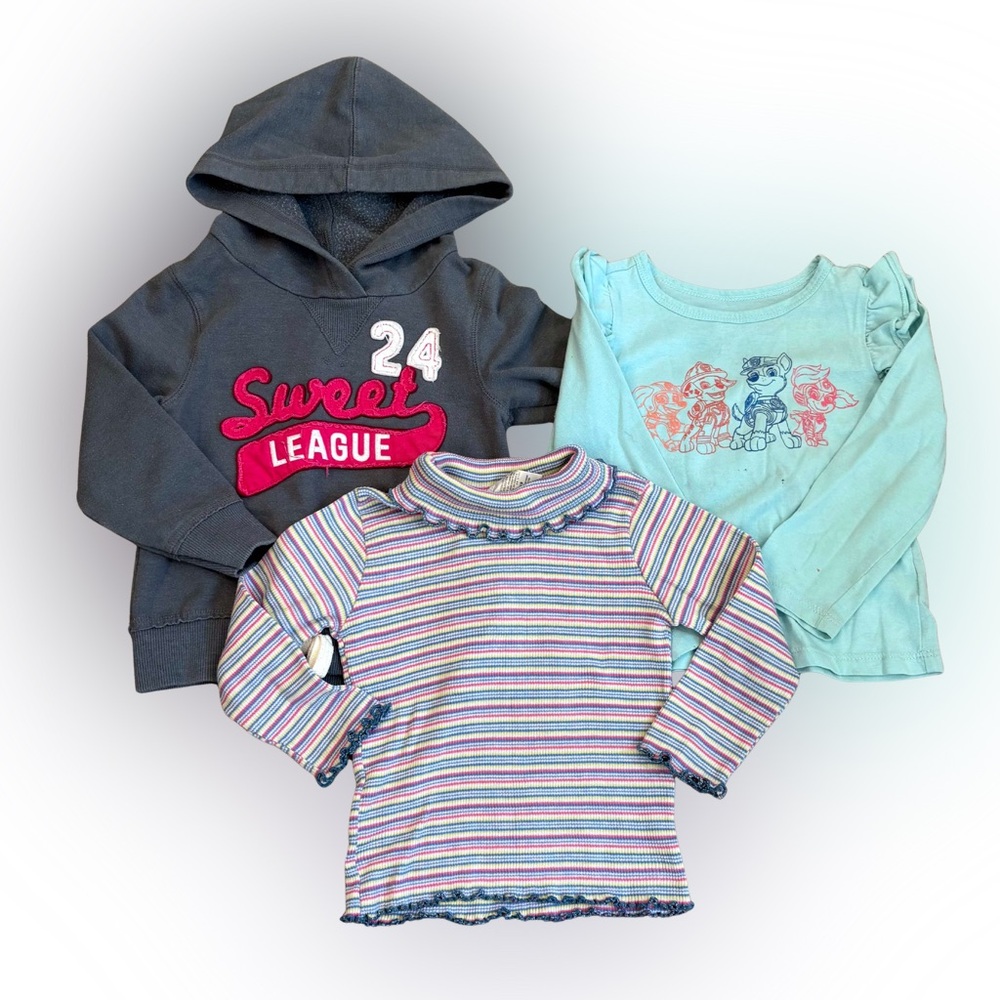 FREE WITH PURCHASE: Size 3 PLAY Tops